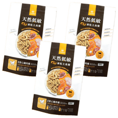 DOG CAT STAR 汪喵星球 全齡貓 天然低敏凍乾主食餐 80g, 安心雞肉餐, 雞肉, 3包