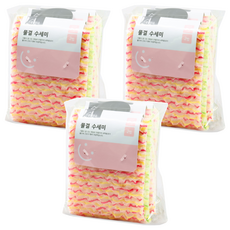 Life Smile 三層波浪立體菜瓜布組 3組 11x14cm, 2個