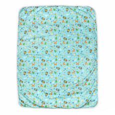 PUKU 藍色企鵝 輕柔印花被, 森林