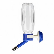 PetBest 麥斯雙鋼珠水瓶 150ml 適用於天竺鼠.兔.中大型寵物, 顏色隨機, 1個