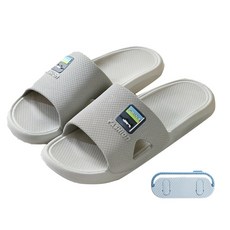 馬卡龍色系柔軟拖鞋 + 拖鞋架 T187 款式5, 1套