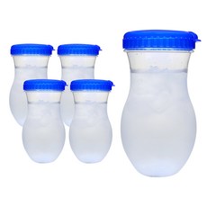 WaLLpo 甕形水瓶, 5個, 900ml, 混合色