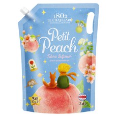 1802 LE CHATELARD 高濃縮纖維柔軟精 寶寶蜜桃香 補充包, 1個, 2.6L