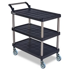 World Clean 好推三層服務推車 中款, 1個