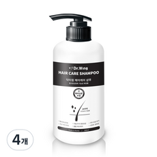 닥터윙 탈모 증상 완화 헤어케어 샴푸, 4개, 500ml