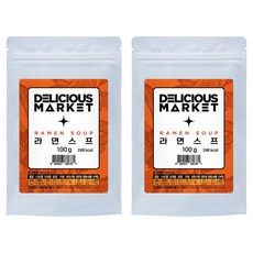 딜리셔스마켓 라면 스프, 100g, 2개