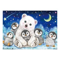 創彩 鑽石畫工具, 企鵝, 1個