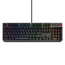 ASUS 華碩 REPUBLIC OF GAMERS Strix Scope RX 光學機械電競鍵盤 原廠保固, XA05, 黑色, 紅軸