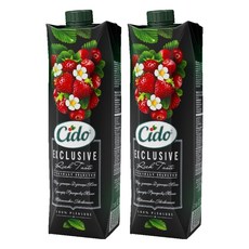 시도 와일드 스트로베리 앤 크랜베리 주스, 2개, 1L