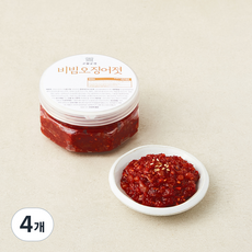 고향곳간 비빔 오징어젓, 250g, 4개