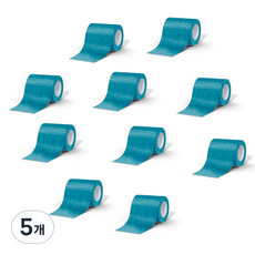 Daybyday 데이바이데이 밴드 7.5cm x 4.5m 블루, 5개, 10개입