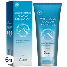 록키스 워터밤 빙하수 필링젤, 150ml, 6개