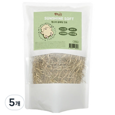 햄스타일 썬샤인 소프트 햄스터 굴베딩건초, 200g, 5개