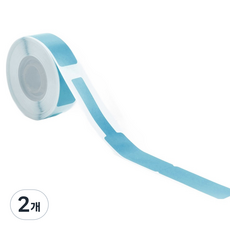 CopierLand 護樂美 D30S 專用標籤貼紙 電線 藍色 DCXL12.574-35-65BU, 2個, 65入
