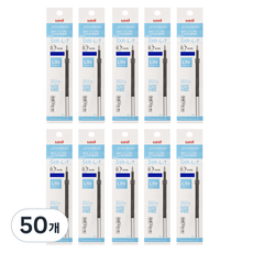 Uni 三菱 JETSTREAM 輕觸感墨水筆芯 SXR-L-7 0.7mm, 50個, 藍色