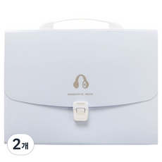 포텐키트 휴대형 아코디언파일 32.7 x 24.2 x 2.4 cm, 타입 3, 2개