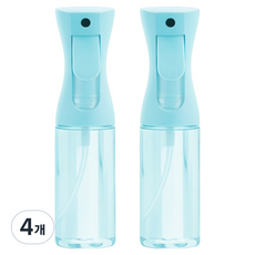 오템 안개 분사 분무기 스프레이 200ml, 파랑, 4개