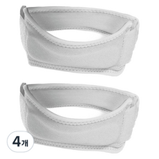 Angmet 超薄矽膠支撐護膝 灰色, 4個