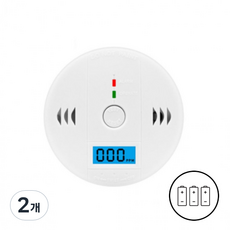 Nari KC認證露營用一氧化碳警報器含電池