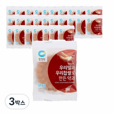 청정원 우리밀과 우리찹쌀로 만든 약과, 840g, 3박스