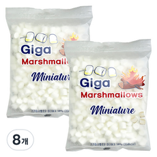 Giga 迷你棉花糖, 100g, 8個