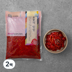 오늘의 밥상 오징어젓갈, 1kg, 2팩