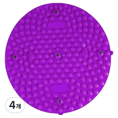 Potenkit 清爽足部指壓墊 55 x 55 cm 400g, 紫色, 4個