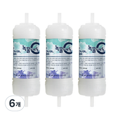 녹물제로 플러스 비데용 연수기 피팅타입 C, 6개