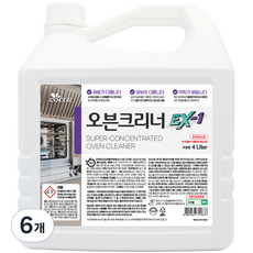 코코즈 오븐크리너 EX-1, 4L, 6개