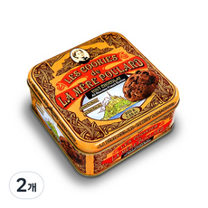 La Mere Poulard 巧克力餅乾鐵盒, 200g, 2個