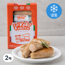 잇키토 프레스코 소시지 갈릭 (냉동), 500g, 2팩