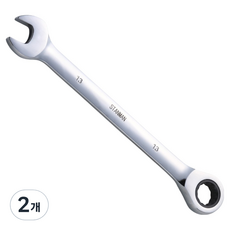 StanMan 齒輪棘輪扳手 13mm, 2個