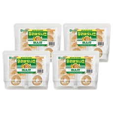 Nonghyup 韓國大米甜甜圈 香蕉口味 8包, 320g, 4個