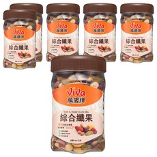 ViVa 萬歲牌 綜合纖果, 400g, 6罐