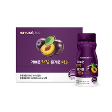 naturalplus 輕盈快感愉悅變化李子汁, 100ml, 12個