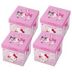 산리오 캐릭터즈 큐브 초콜릿 20개입, 90g, 4개