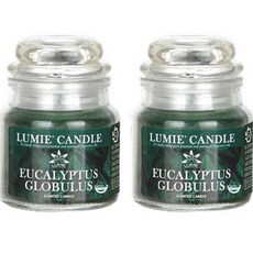 LUMIE CANDLE 小型罐蠟燭, 尤加利, 70g, 2個