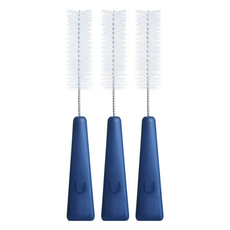Super mama Air Plus 吸乳器配件 清洗刷, 3支, 白色 + 藍色