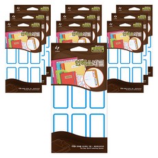 LATECH 索引標籤貼紙 20-G219, B 藍色, 10個