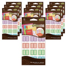 LATECH 索引標籤 標籤貼紙 20-C103 23 x 29 mm, A 5色混合, 10個, 11入