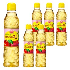 OTTOGI 不倒翁 低酸度4.5蘋果醋, 500ml, 6瓶