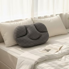 일상나눔 고밀도 무중력 베개, 챠콜, 1개