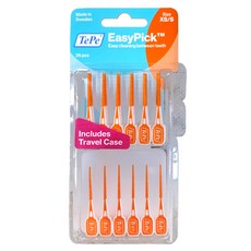 TePe 緹碧 EasyPick 輕鬆剔牙間刷 XS + S, 36支, 1盒