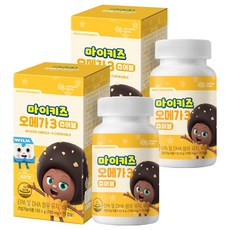 대상웰라이프 마이키즈 오메가3 츄어블, 2개, 52.5g