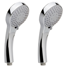 Moro10多功能浴室蓮蓬頭, 單色, 2個
