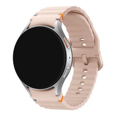 스페이스쉴드 호환 날개형 스트릿 엣지 실리콘 스트랩 20mm, 샌드핑크, 1개