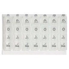 OO 生活輔具 經濟型 7天週藥盒 圖示快速辨識 SGS檢驗 台灣製造 分隔便攜, 1盒