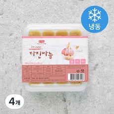 나무새 다진마늘 (냉동), 400g, 4개