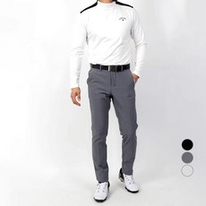 CONFIAR 男款口袋細節鬆緊帶刷毛高爾夫球褲 TC1805