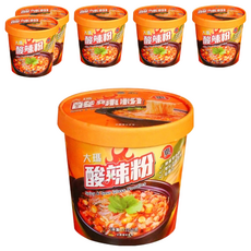 DaMa 大瑪南洋蔬食 酸辣粉 大福門聯名, 133g, 6入